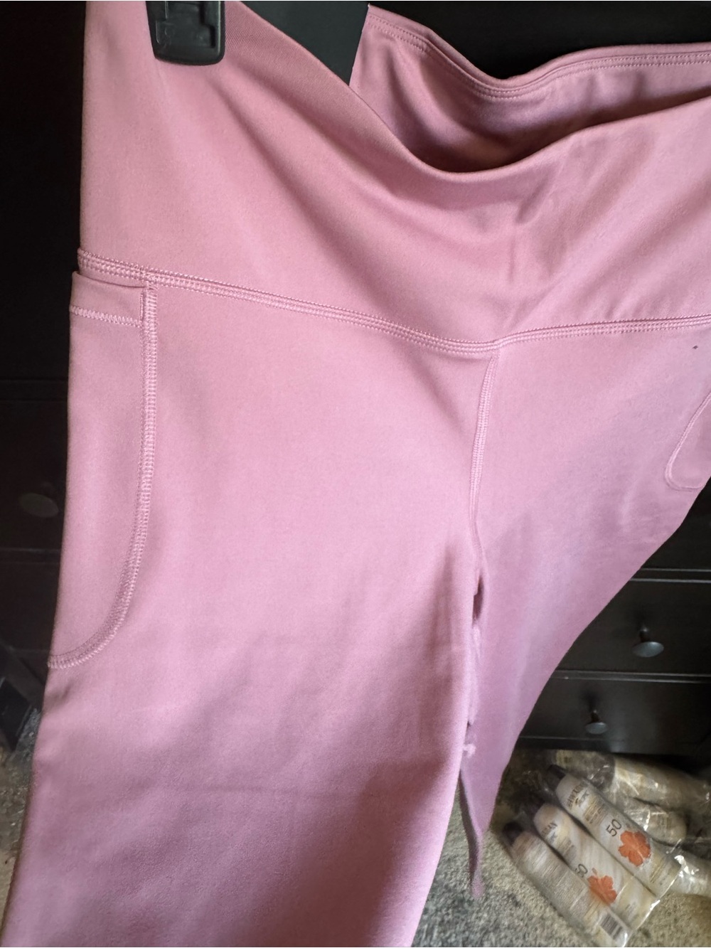 Under Armour Pink High-Rise Full Length Leggings - Picture 3 of 4